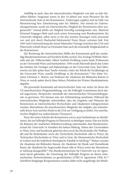 Bild der Seite - 28 - in Die Frühgeschichte des Fulbright Program in Österreich - Transatlantische „Fühlungnahme auf dem Gebiete der Erziehung“