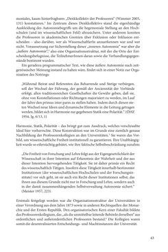 Image of the Page - 43 - in Die Frühgeschichte des Fulbright Program in Österreich - Transatlantische „Fühlungnahme auf dem Gebiete der Erziehung“