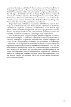 Image of the Page - 55 - in Die Frühgeschichte des Fulbright Program in Österreich - Transatlantische „Fühlungnahme auf dem Gebiete der Erziehung“