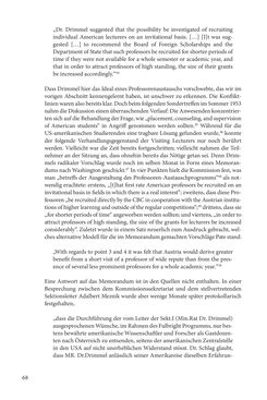 Image of the Page - 68 - in Die Frühgeschichte des Fulbright Program in Österreich - Transatlantische „Fühlungnahme auf dem Gebiete der Erziehung“