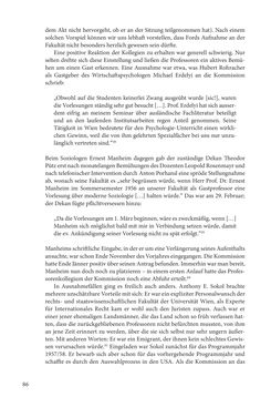 Image of the Page - 86 - in Die Frühgeschichte des Fulbright Program in Österreich - Transatlantische „Fühlungnahme auf dem Gebiete der Erziehung“