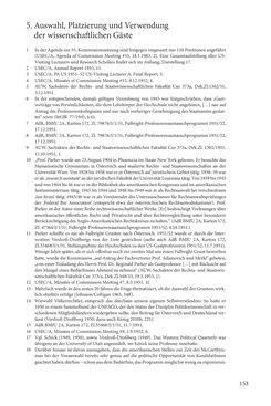 Image of the Page - 153 - in Die Frühgeschichte des Fulbright Program in Österreich - Transatlantische „Fühlungnahme auf dem Gebiete der Erziehung“