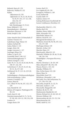 Image of the Page - 183 - in Die Frühgeschichte des Fulbright Program in Österreich - Transatlantische „Fühlungnahme auf dem Gebiete der Erziehung“