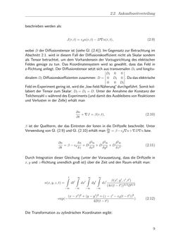 Bild der Seite - 9 - in Strukturaufklärung durch Mobilitätsmessungen an massenselektierten Clusterionen in der Gasphase