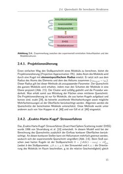 Bild der Seite - 15 - in Strukturaufklärung durch Mobilitätsmessungen an massenselektierten Clusterionen in der Gasphase