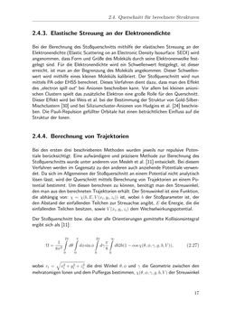 Image of the Page - 17 - in Strukturaufklärung durch Mobilitätsmessungen an massenselektierten Clusterionen in der Gasphase