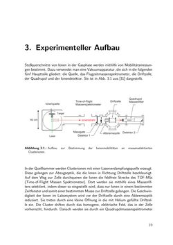 Image of the Page - 19 - in Strukturaufklärung durch Mobilitätsmessungen an massenselektierten Clusterionen in der Gasphase