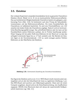 Bild der Seite - 35 - in Strukturaufklärung durch Mobilitätsmessungen an massenselektierten Clusterionen in der Gasphase