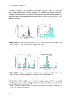 Bild der Seite - 70 - in Strukturaufklärung durch Mobilitätsmessungen an massenselektierten Clusterionen in der Gasphase