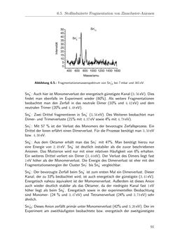 Image of the Page - 91 - in Strukturaufklärung durch Mobilitätsmessungen an massenselektierten Clusterionen in der Gasphase