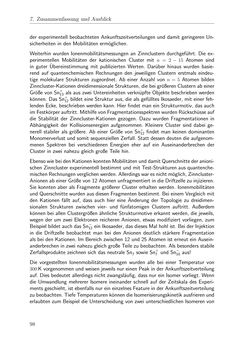 Bild der Seite - 98 - in Strukturaufklärung durch Mobilitätsmessungen an massenselektierten Clusterionen in der Gasphase