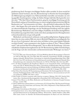 Image of the Page - 20 - in Zwischen geistiger Erneuerung und Restauration - US-amerikanische Planungen zur Entnazifizierung und demokratischen Reorientierung und die Nachkriegsrealität österreichischer Wissenschaft 1941-1955