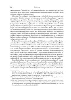 Image of the Page - 26 - in Zwischen geistiger Erneuerung und Restauration - US-amerikanische Planungen zur Entnazifizierung und demokratischen Reorientierung und die Nachkriegsrealität österreichischer Wissenschaft 1941-1955