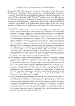 Bild der Seite - 61 - in Zwischen geistiger Erneuerung und Restauration - US-amerikanische Planungen zur Entnazifizierung und demokratischen Reorientierung und die Nachkriegsrealität österreichischer Wissenschaft 1941-1955