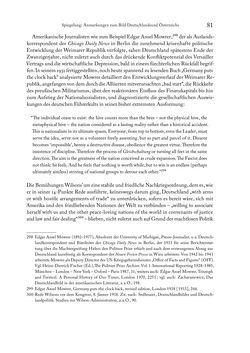 Image of the Page - 81 - in Zwischen geistiger Erneuerung und Restauration - US-amerikanische Planungen zur Entnazifizierung und demokratischen Reorientierung und die Nachkriegsrealität österreichischer Wissenschaft 1941-1955