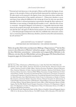 Bild der Seite - 107 - in Zwischen geistiger Erneuerung und Restauration - US-amerikanische Planungen zur Entnazifizierung und demokratischen Reorientierung und die Nachkriegsrealität österreichischer Wissenschaft 1941-1955