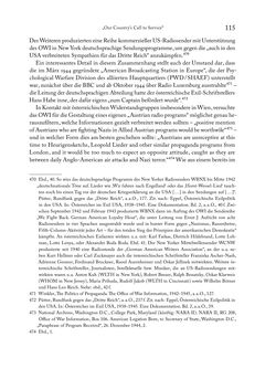 Bild der Seite - 115 - in Zwischen geistiger Erneuerung und Restauration - US-amerikanische Planungen zur Entnazifizierung und demokratischen Reorientierung und die Nachkriegsrealität österreichischer Wissenschaft 1941-1955