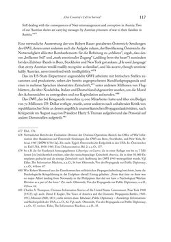 Bild der Seite - 117 - in Zwischen geistiger Erneuerung und Restauration - US-amerikanische Planungen zur Entnazifizierung und demokratischen Reorientierung und die Nachkriegsrealität österreichischer Wissenschaft 1941-1955