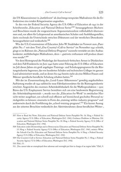 Bild der Seite - 123 - in Zwischen geistiger Erneuerung und Restauration - US-amerikanische Planungen zur Entnazifizierung und demokratischen Reorientierung und die Nachkriegsrealität österreichischer Wissenschaft 1941-1955