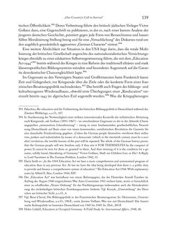 Image of the Page - 139 - in Zwischen geistiger Erneuerung und Restauration - US-amerikanische Planungen zur Entnazifizierung und demokratischen Reorientierung und die Nachkriegsrealität österreichischer Wissenschaft 1941-1955