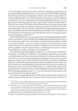 Image of the Page - 145 - in Zwischen geistiger Erneuerung und Restauration - US-amerikanische Planungen zur Entnazifizierung und demokratischen Reorientierung und die Nachkriegsrealität österreichischer Wissenschaft 1941-1955