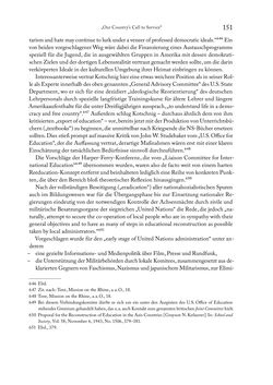 Bild der Seite - 151 - in Zwischen geistiger Erneuerung und Restauration - US-amerikanische Planungen zur Entnazifizierung und demokratischen Reorientierung und die Nachkriegsrealität österreichischer Wissenschaft 1941-1955