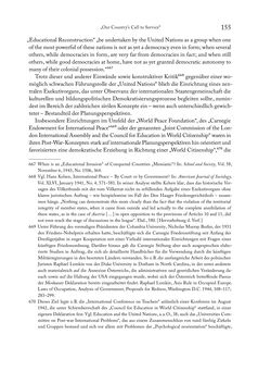 Image of the Page - 155 - in Zwischen geistiger Erneuerung und Restauration - US-amerikanische Planungen zur Entnazifizierung und demokratischen Reorientierung und die Nachkriegsrealität österreichischer Wissenschaft 1941-1955