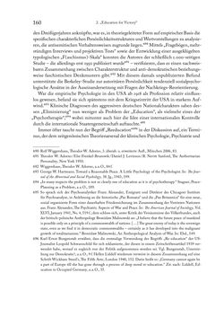 Image of the Page - 160 - in Zwischen geistiger Erneuerung und Restauration - US-amerikanische Planungen zur Entnazifizierung und demokratischen Reorientierung und die Nachkriegsrealität österreichischer Wissenschaft 1941-1955