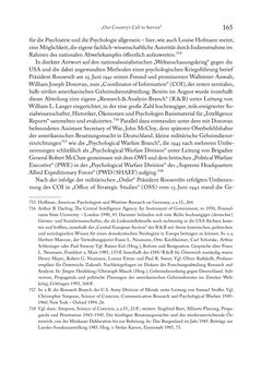 Image of the Page - 165 - in Zwischen geistiger Erneuerung und Restauration - US-amerikanische Planungen zur Entnazifizierung und demokratischen Reorientierung und die Nachkriegsrealität österreichischer Wissenschaft 1941-1955