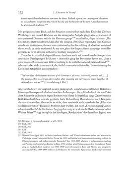 Image of the Page - 172 - in Zwischen geistiger Erneuerung und Restauration - US-amerikanische Planungen zur Entnazifizierung und demokratischen Reorientierung und die Nachkriegsrealität österreichischer Wissenschaft 1941-1955