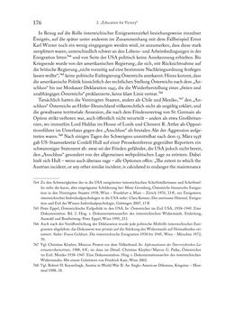 Image of the Page - 176 - in Zwischen geistiger Erneuerung und Restauration - US-amerikanische Planungen zur Entnazifizierung und demokratischen Reorientierung und die Nachkriegsrealität österreichischer Wissenschaft 1941-1955