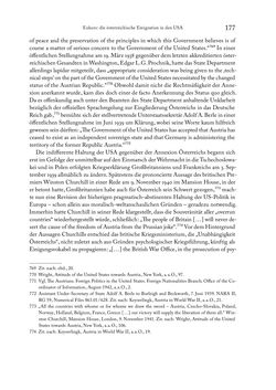 Bild der Seite - 177 - in Zwischen geistiger Erneuerung und Restauration - US-amerikanische Planungen zur Entnazifizierung und demokratischen Reorientierung und die Nachkriegsrealität österreichischer Wissenschaft 1941-1955