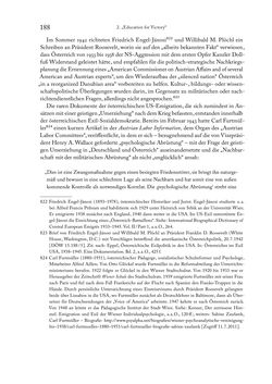 Bild der Seite - 188 - in Zwischen geistiger Erneuerung und Restauration - US-amerikanische Planungen zur Entnazifizierung und demokratischen Reorientierung und die Nachkriegsrealität österreichischer Wissenschaft 1941-1955