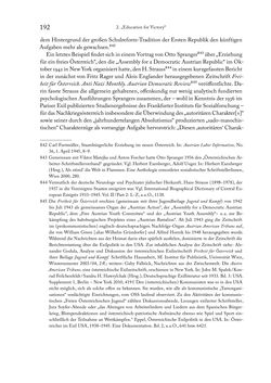 Bild der Seite - 192 - in Zwischen geistiger Erneuerung und Restauration - US-amerikanische Planungen zur Entnazifizierung und demokratischen Reorientierung und die Nachkriegsrealität österreichischer Wissenschaft 1941-1955