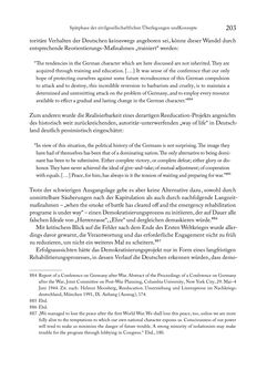 Image of the Page - 203 - in Zwischen geistiger Erneuerung und Restauration - US-amerikanische Planungen zur Entnazifizierung und demokratischen Reorientierung und die Nachkriegsrealität österreichischer Wissenschaft 1941-1955