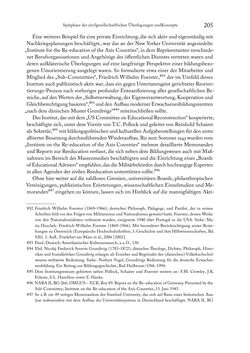 Image of the Page - 205 - in Zwischen geistiger Erneuerung und Restauration - US-amerikanische Planungen zur Entnazifizierung und demokratischen Reorientierung und die Nachkriegsrealität österreichischer Wissenschaft 1941-1955