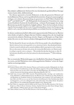 Image of the Page - 207 - in Zwischen geistiger Erneuerung und Restauration - US-amerikanische Planungen zur Entnazifizierung und demokratischen Reorientierung und die Nachkriegsrealität österreichischer Wissenschaft 1941-1955