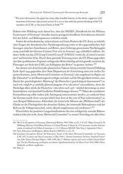 Bild der Seite - 225 - in Zwischen geistiger Erneuerung und Restauration - US-amerikanische Planungen zur Entnazifizierung und demokratischen Reorientierung und die Nachkriegsrealität österreichischer Wissenschaft 1941-1955