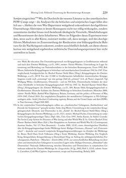 Image of the Page - 229 - in Zwischen geistiger Erneuerung und Restauration - US-amerikanische Planungen zur Entnazifizierung und demokratischen Reorientierung und die Nachkriegsrealität österreichischer Wissenschaft 1941-1955