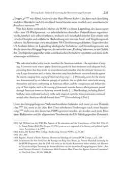 Bild der Seite - 235 - in Zwischen geistiger Erneuerung und Restauration - US-amerikanische Planungen zur Entnazifizierung und demokratischen Reorientierung und die Nachkriegsrealität österreichischer Wissenschaft 1941-1955
