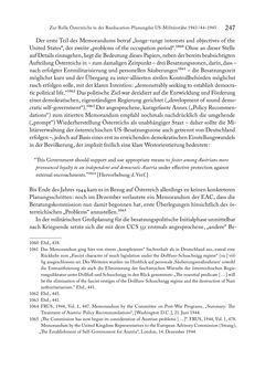 Image of the Page - 247 - in Zwischen geistiger Erneuerung und Restauration - US-amerikanische Planungen zur Entnazifizierung und demokratischen Reorientierung und die Nachkriegsrealität österreichischer Wissenschaft 1941-1955