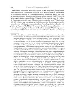 Bild der Seite - 266 - in Zwischen geistiger Erneuerung und Restauration - US-amerikanische Planungen zur Entnazifizierung und demokratischen Reorientierung und die Nachkriegsrealität österreichischer Wissenschaft 1941-1955