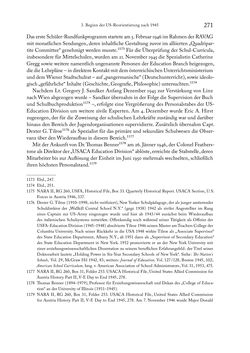 Image of the Page - 271 - in Zwischen geistiger Erneuerung und Restauration - US-amerikanische Planungen zur Entnazifizierung und demokratischen Reorientierung und die Nachkriegsrealität österreichischer Wissenschaft 1941-1955