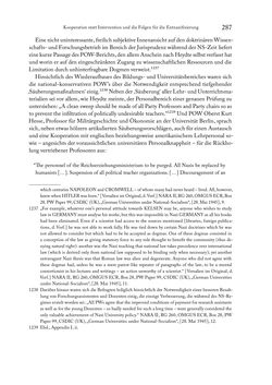 Image of the Page - 287 - in Zwischen geistiger Erneuerung und Restauration - US-amerikanische Planungen zur Entnazifizierung und demokratischen Reorientierung und die Nachkriegsrealität österreichischer Wissenschaft 1941-1955