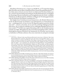 Image of the Page - 324 - in Zwischen geistiger Erneuerung und Restauration - US-amerikanische Planungen zur Entnazifizierung und demokratischen Reorientierung und die Nachkriegsrealität österreichischer Wissenschaft 1941-1955