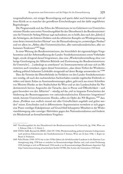 Image of the Page - 329 - in Zwischen geistiger Erneuerung und Restauration - US-amerikanische Planungen zur Entnazifizierung und demokratischen Reorientierung und die Nachkriegsrealität österreichischer Wissenschaft 1941-1955