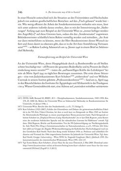 Image of the Page - 346 - in Zwischen geistiger Erneuerung und Restauration - US-amerikanische Planungen zur Entnazifizierung und demokratischen Reorientierung und die Nachkriegsrealität österreichischer Wissenschaft 1941-1955