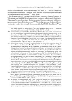 Image of the Page - 349 - in Zwischen geistiger Erneuerung und Restauration - US-amerikanische Planungen zur Entnazifizierung und demokratischen Reorientierung und die Nachkriegsrealität österreichischer Wissenschaft 1941-1955