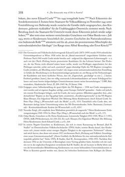 Image of the Page - 358 - in Zwischen geistiger Erneuerung und Restauration - US-amerikanische Planungen zur Entnazifizierung und demokratischen Reorientierung und die Nachkriegsrealität österreichischer Wissenschaft 1941-1955