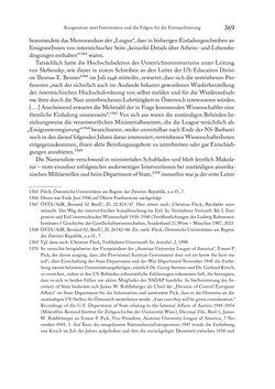 Bild der Seite - 369 - in Zwischen geistiger Erneuerung und Restauration - US-amerikanische Planungen zur Entnazifizierung und demokratischen Reorientierung und die Nachkriegsrealität österreichischer Wissenschaft 1941-1955